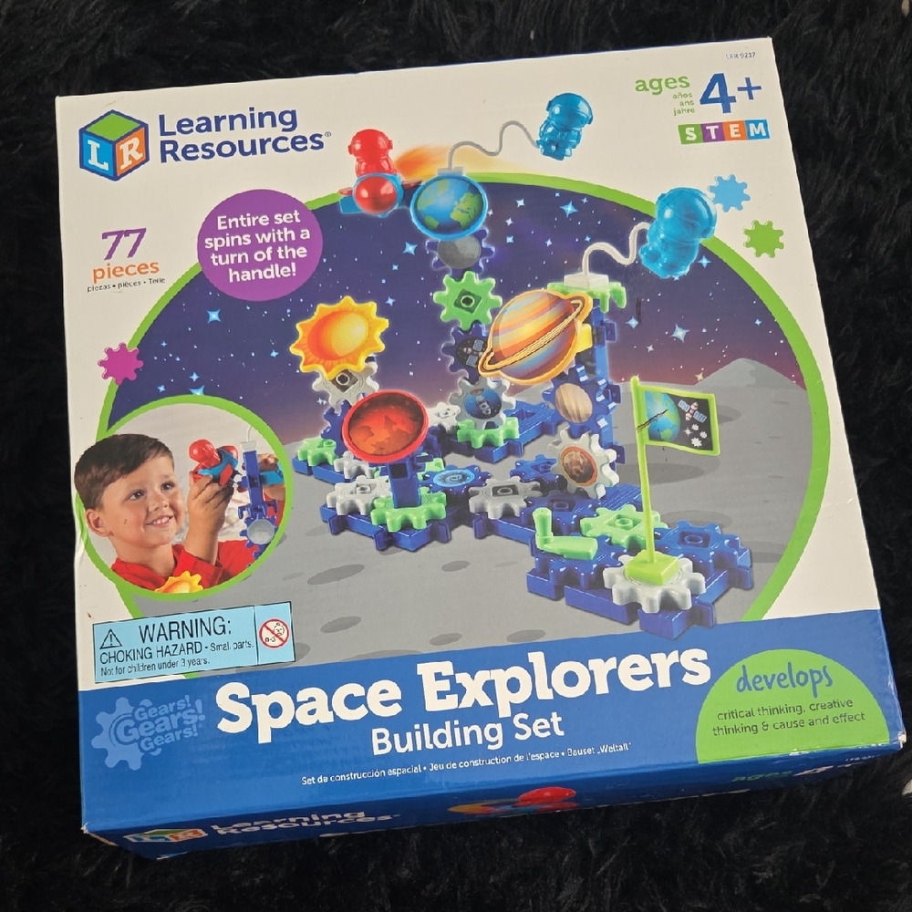 Learning Resources Space Explorers Building Set - Blue and Green, STEM set